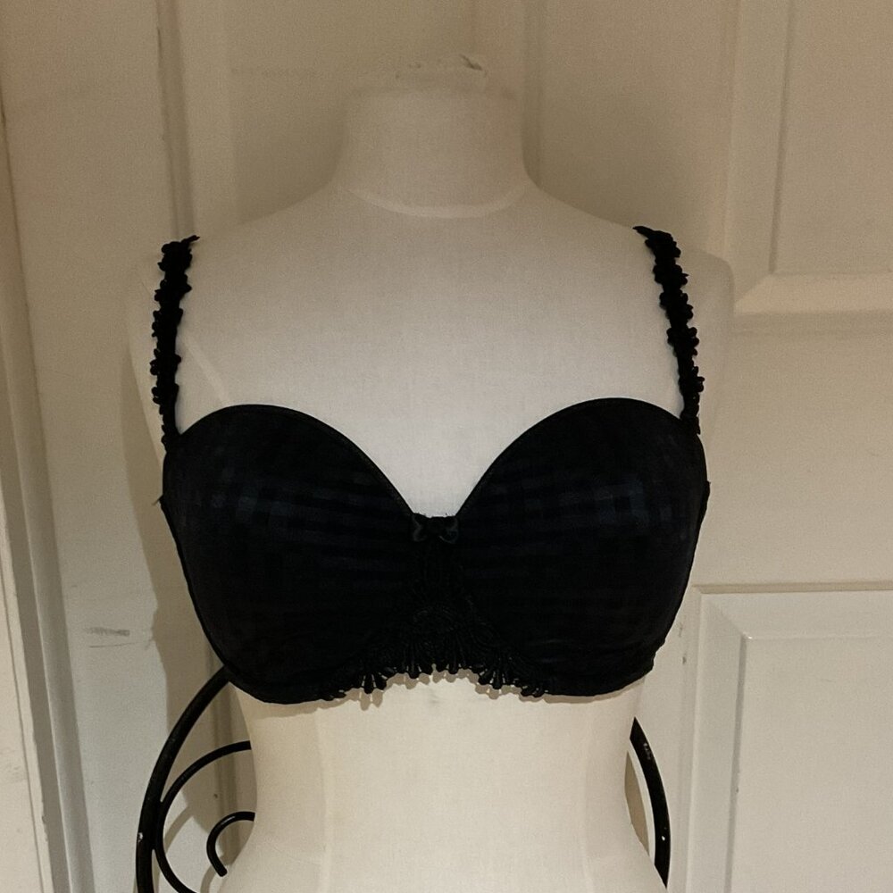 Marie Jo Avero Padded Bra Strapless - Black